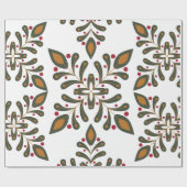 ボホモダンクリスマスラッピング紙 ラッピングペーパー (フラット)