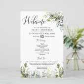 ボホモダングリーンリー結婚式 プログラム (スタンド正面)