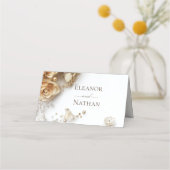 ボホモダンゴールデンバラ春の結婚式 プレイスカード (裏面)