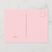 ボホモダンサボテン植物&多肉赤ちゃんシャワー インビテーションポストカード (裏面)