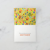 ボホモダンシックフローラマザーズデイ カード (内部)