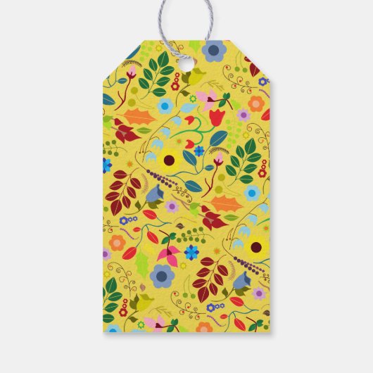 ボホモダンシックフローラマザーズデイ ギフトタグ (裏面)