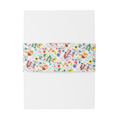 ボホモダンシックフローラ結婚ズ 招待状ベリーバンド (裏面例)