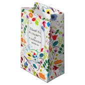 ボホモダンシックフローラ結婚式の引き出物 スモールペーパーバッグ (正面アングル)