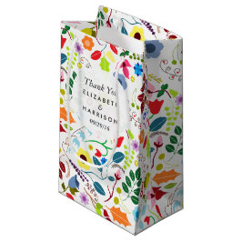 ボホモダンシックフローラ結婚式の引き出物 スモールペーパーバッグ