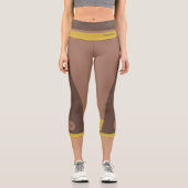 ボホモダンシックモノグラム名モチャムース カプリレギンス (正面)