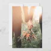 ボホモダンテラコッタアーチ結婚ーズ セーブザデート (裏面)