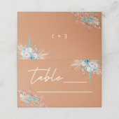 ボホモダンテラコッタスクリプ結婚ト プレイスカード (外部開封)