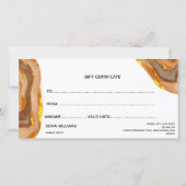 ボホモダンテラコッタ証明書ギフトカード (裏面)