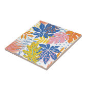 ボホモダントロピカルジャングルパ葉ーム タイル (側面)