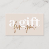 ボホモダンニュートラルクーポン割引カード 割引カード (正面)