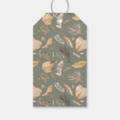 ボホモダンハート男女兼用ベビーシャワー ギフトタグ (裏面)