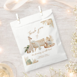 ボホモダンハート男女兼用ベビーシャワー フェイバーバッグ