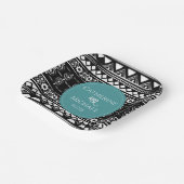 ボホモダンパタ結婚ーン ペーパープレート (傾斜あり)