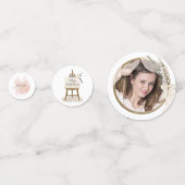 ボホモダンピエレガントンクフローラ結婚紙吹雪 コンフェッティ (正面)