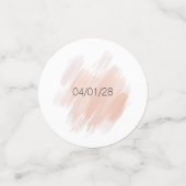 ボホモダンピエレガントンクフローラ結婚紙吹雪 コンフェッティ (スモール正面)