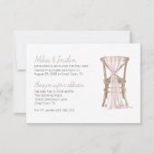 ボホモダンピンクエレガントフローラたった今結婚しました (裏面)