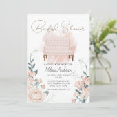 ボホモダンピンクエレガントフローラブライダルシャワー (スタンド正面)