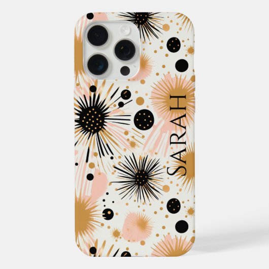 ボホモダンピンクスター iPhoneケース (裏面)