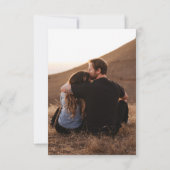 ボホモダンフォークウェディングRSVP詳細QRコード 出欠カード (裏面)