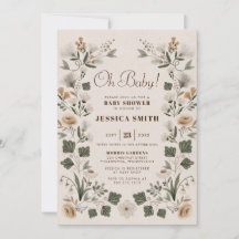 ボホモダンフォーク男女兼用ベビーシャワー