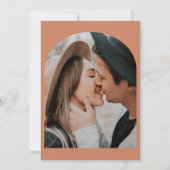 ボホモダンフローラアートテラコッタアーチ写真 セーブザデート (裏面)