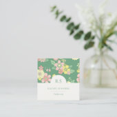 ボホモダンフローラスクエアQR スクエア名刺 (スタンド正面)