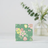 ボホモダンフローラスクエアQR スクエア名刺 (スタンド正面)