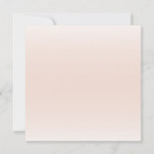 ボホモダンフローラゾウ赤ちゃんシャワー招待状 (裏面)