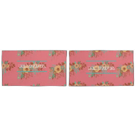 ボホモダンフローラピンク 枕カバー