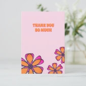 ボホモダンフローラフラットサンキューカード サンキューカード (スタンド正面)