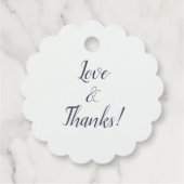 ボホモダンフローラリリー結婚ズ フェイバータグ (裏面)