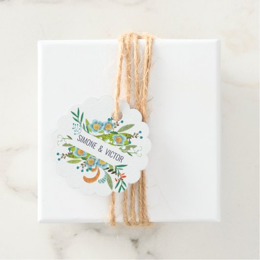 ボホモダンフローラリリー結婚ズ フェイバータグ (インサイチュ)