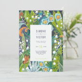 ボホモダンフローラリリー結婚ズ 招待状 (スタンド正面)