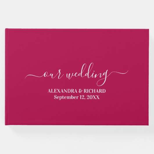 ボホモダンフローラ結婚ズ ゲストブック (正面)