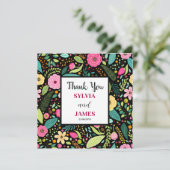 ボホモダンフローラ結婚ズ サンキューカード (スタンド正面)