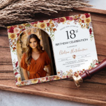 ボホモダンフローラ18th誕生日パーティー写真