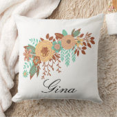 ボホモダンフローラ クッション (ブランケット)