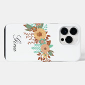 ボホモダンフローラ iPhoneケース (裏面横)