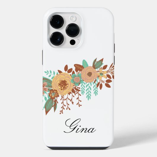 ボホモダンフローラ iPhoneケース (裏面)