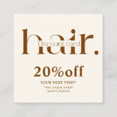 ボホモダンブエレガントロン美しい割引カード 割引カード (正面)