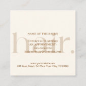 ボホモダンブエレガントロン美しい割引カード 割引カード (裏面)