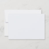 ボホモダンブルースクリプ結婚ト 出欠カード (裏面)