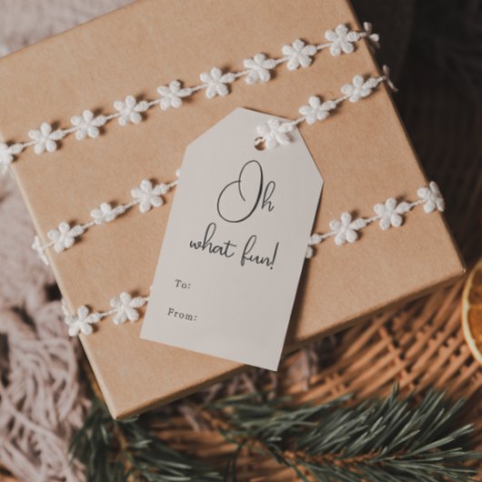 ボホモダンベージュオへ何のおもしろいから ギフトタグ