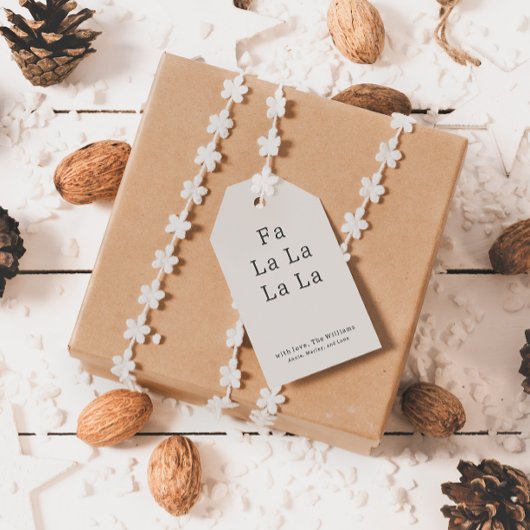 ボホモダンベージュファラララファミリーギフトラベル ギフトタグ