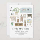 ボホモダンホームDecor予算の移動 案内状 (正面)