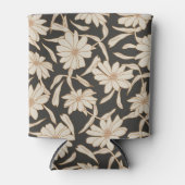 ボホモダンボタニカルブラックアイボリー結婚ズ 缶クーラー (正面)