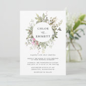 ボホモダンボタニカルリース結婚ズ 招待状 (スタンド正面)