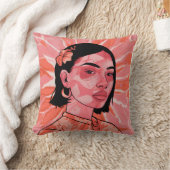 ボホモダンミニマフェミニンリズムiPhoneケース クッション (ブランケット)