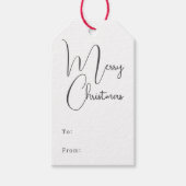 ボホモダンメリークリスマスの行き来 ギフトタグ (正面)